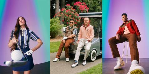 Golf apparel gets another nod of approval from the fashion world in Nordstrom's latest capsule