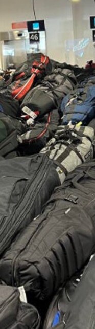 You Simply Will Not Believe The Massive Number Of Golf Bags Piled In You Simply Will Not Believe The Massive Number Of Golf Bags Piled In