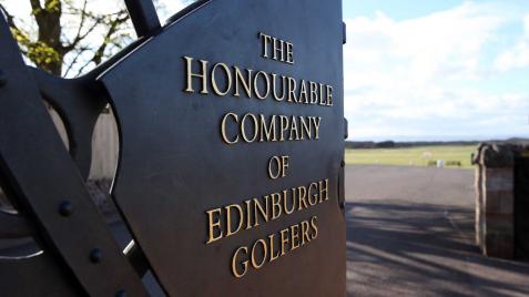 A week of firsts at Muirfield includes this special one for the Honourable Company of Edinburgh Golfers