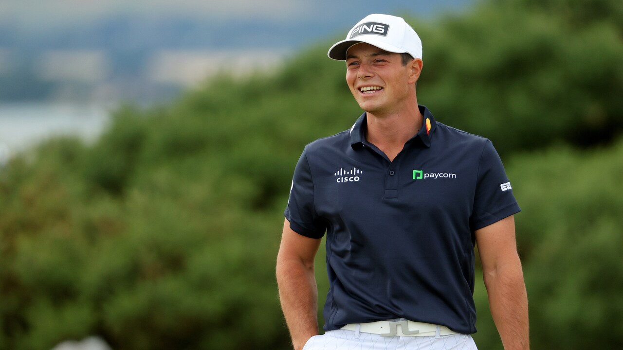 British Open 2023: Viktor Hovland is dressed like prime Steve