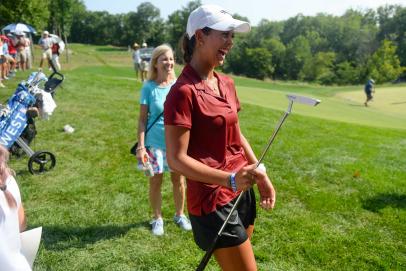 The new U.S. Girls’ Junior winner has two USGA champs—one age 19, one age 61—to thank for her victory