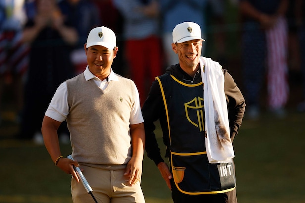 Presidents Cup 2022: Veteran caddie Joe Skovron is enjoying the Tom Kim ...