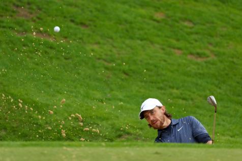 Tommy Fleetwood shoots 64, leads BMW PGA in first event back since his mother’s passing