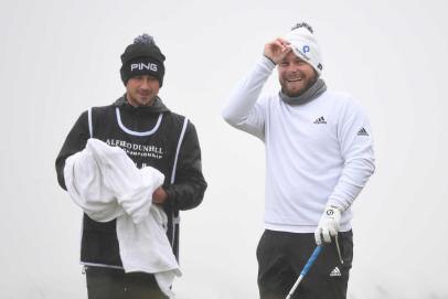 ‘Absolutely horrible’: Wicked weather made Friday’s round at the Dunhill Links one of the all-time worst
