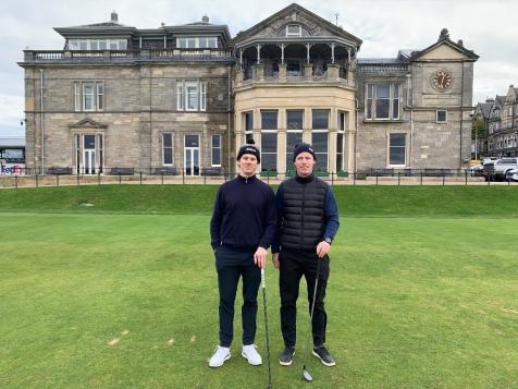Playing pro hockey down the road from the Old Course sounds close to ideal