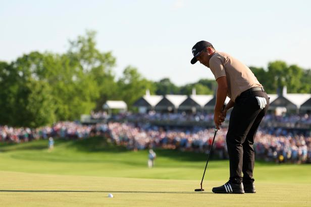 This was Xander Schauffele’s final thought before the biggest putt of his life