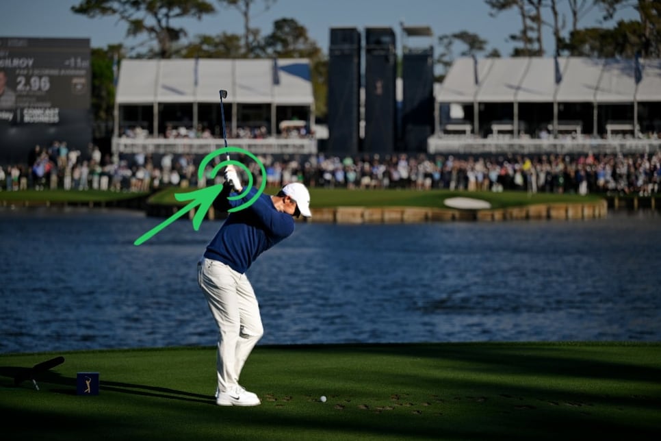 The recipe for Rory McIlroy's clever 'three-quarter' shot, explained ...