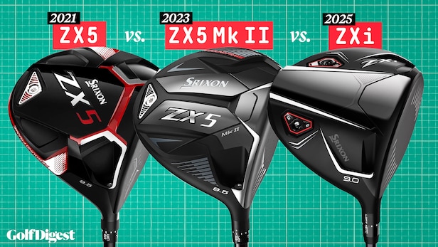 Analyzing the last three versions of Srixon drivers with a