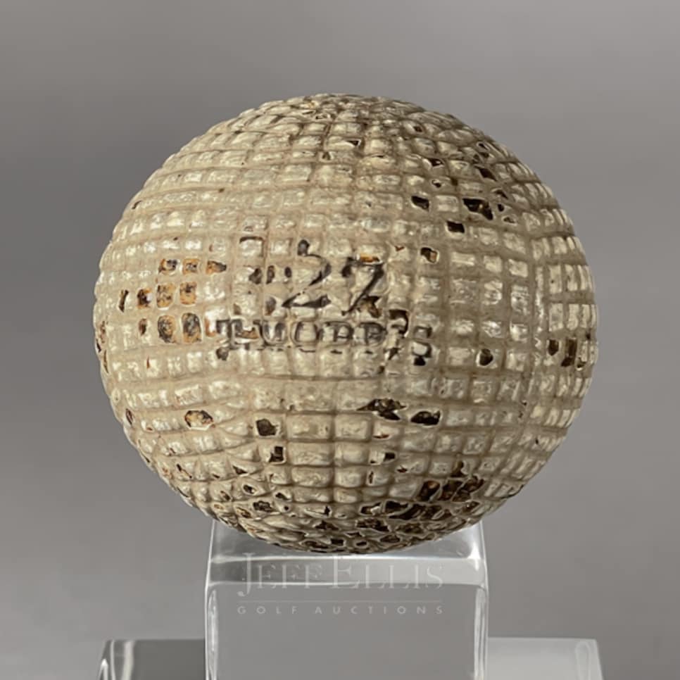 /content/dam/images/golfdigest/fullset/2022/Tom Morris v. 1865 Hand Hammered Gutty Ball.jpg