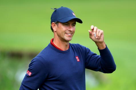 Adam Scott says his Presidents Cup team has to shoot for 'one of the biggest upsets ever'
