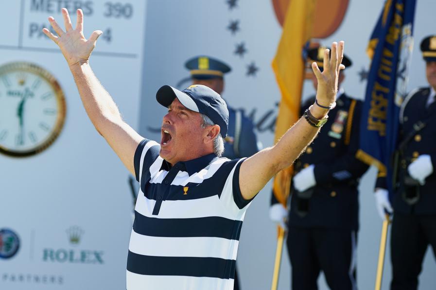 Fred Couples being Fred Couples is a highlight for every American golf team