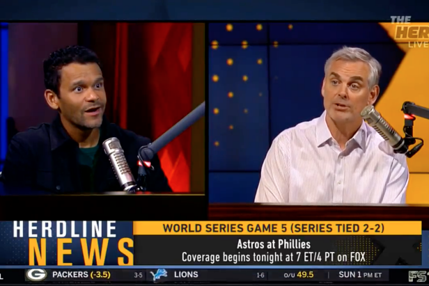 Colin Cowherd learns MLB forbids trading draft picks on air