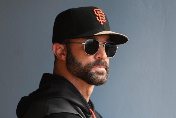 We're just happy baseball is almost back back. #gabekapler #sfgiants #