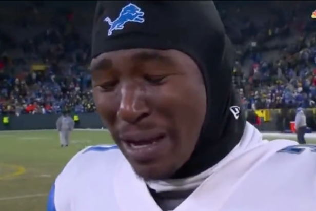 Jamaal Williams goes from tears to burying the Packers in a shallow grave  during best postgame interview of the season, This is the Loop