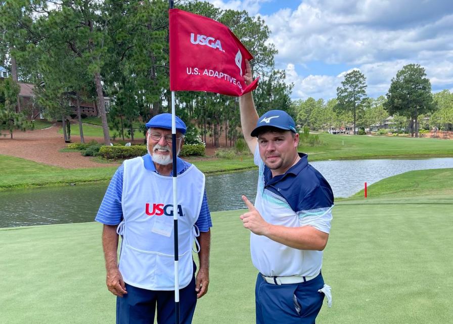 Amputee makes historic hole-in-one at U.S. Adaptive Open