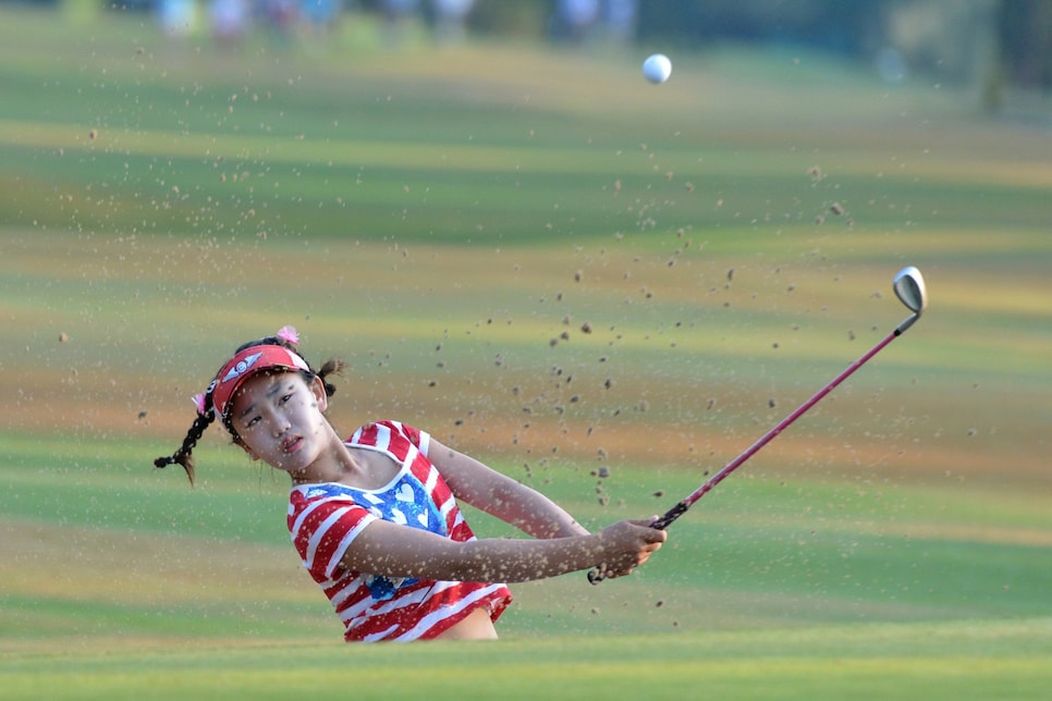 Eight Years After Her Record Setting Us Womens Open Debut Lucy Li Is On The Verge Of A Big