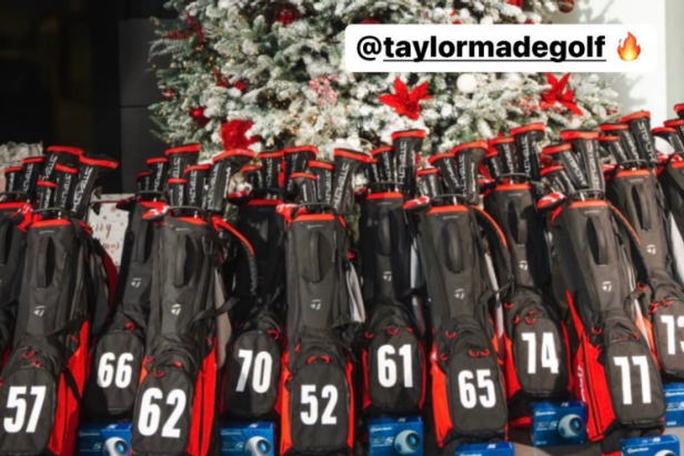 Kyler Murray Gifts His Entire Offensive Line Custom Golf Clubs For