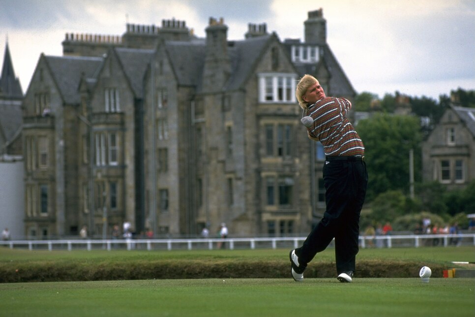 British Open 2022: John Daly strutting around the Old Course in