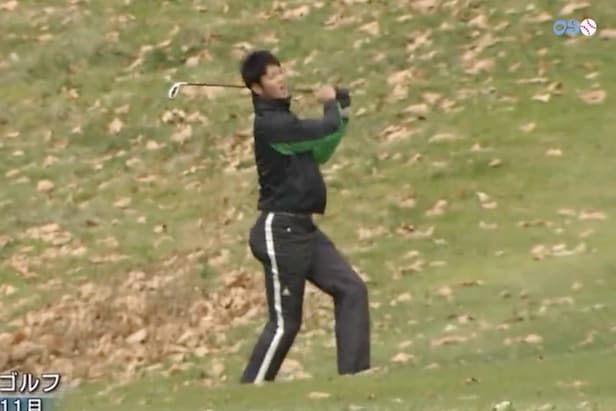this-unearthed-footage-of-shohei-ohtani-playing-golf-is-proof-he-is-human-after-all