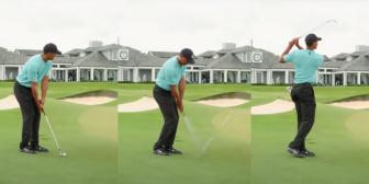 Tiger Woods' incredible 'high ripper' chip shot, explained