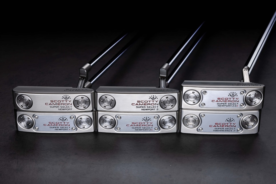 高品質低価タイトリスト　SCOTTY CAMERON SELECT SQUARE BACK オリジナル　ステイール　34inch パター