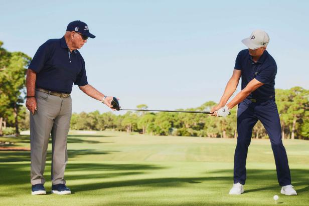 How did Butch Harmon change Rickie Fowler's swing