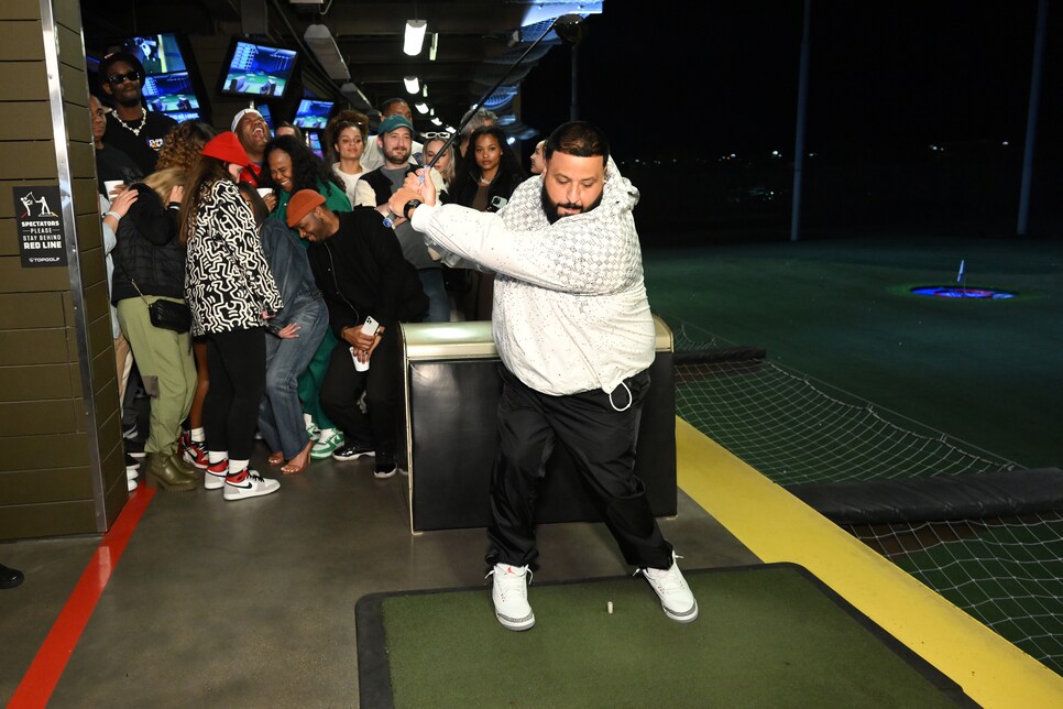 DJ Khaled's son breaks window practicing golf swing, immediately