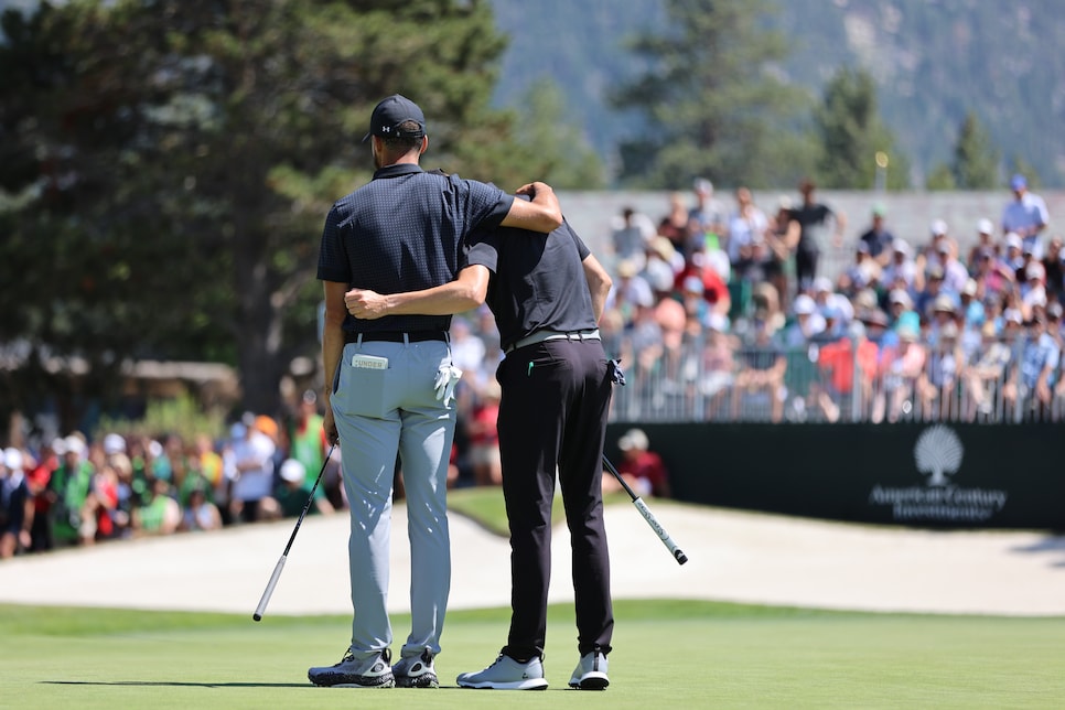 Stephen Curry hits hole-in-one at celebrity tournament, celebrates  appropriately