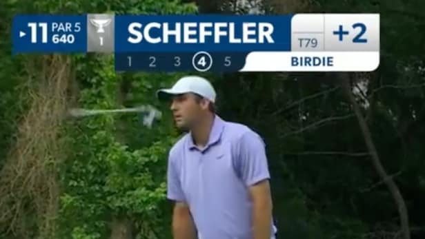 ‘Screw these greens, man!’: Scottie Scheffler tosses club after missed ...