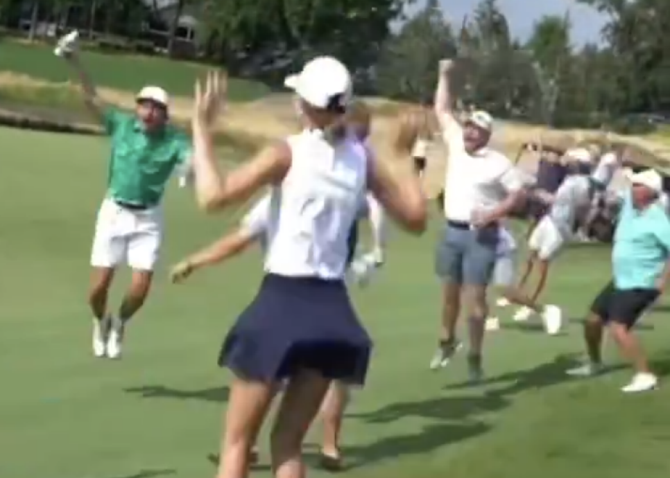 Golfer wins member-guest with miraculous hole-in-one, entire club goes wild – Australian Golf Digest