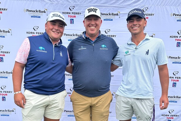 ‘A once-in-a-lifetime experience’: PGA Tour journeyman paired with his two sons in Korn Ferry Tour event