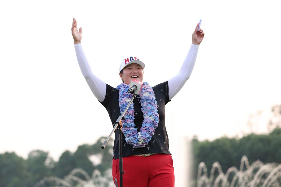LPGA's Angel Yin is on pace to win $1 million Aon bonus