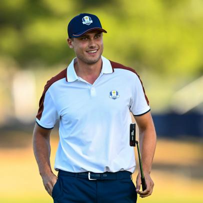 Reporter questions Zach Johnson after Fred Couples previously