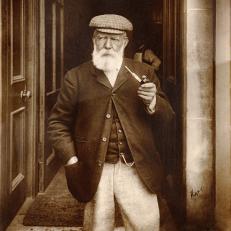 Old Tom Morris at St. Andrews Fife in Scotland.  Photo was taken by famous American golf course architect, A.W. Tillinghast. (Copyright Unknown/Courtesy USGA Archives)