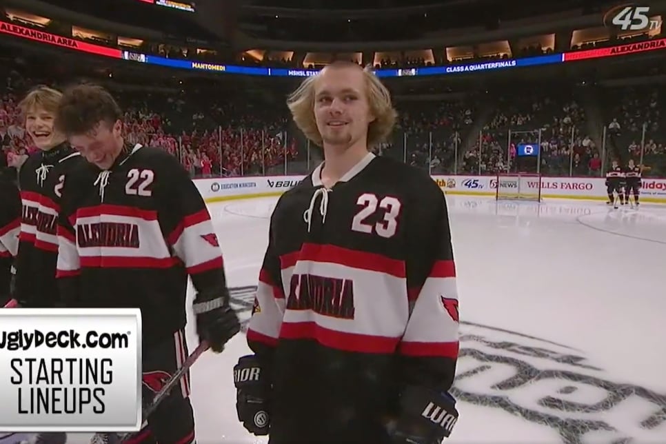 Minnesota State Tournament All Hockey Hair Team - SB Nation College Hockey