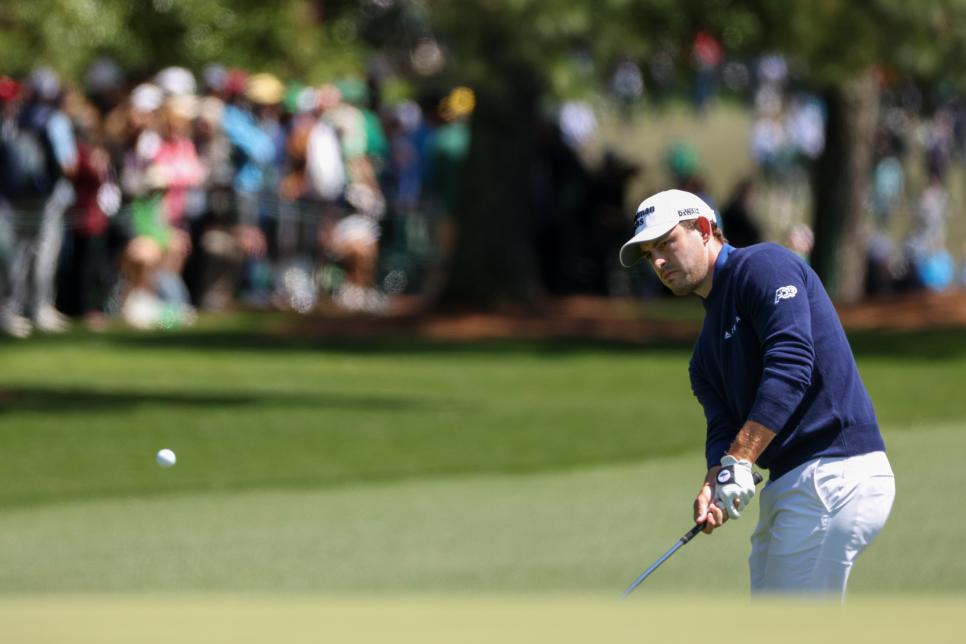  during the final round of the 2023 Masters Tournament held in Augusta, GA at Augusta National Golf Club on Sunday, April 9, 2023.