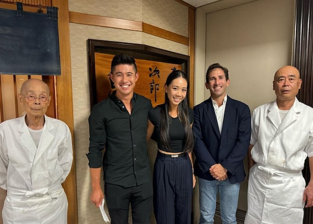 if-you-couldn’t-tell-by-his-smile,-collin-morikawa-ate-at-maybe-the-most-famous-sushi-restaurant-in-the-world
