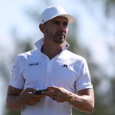 SOUTHAMPTON, BERMUDA - NOVEMBER 09: Camilo Villegas of Colombia looks down the seventh fairway during the first round of the Butterfield Bermuda Championship at Port Royal Golf Course on November 09, 2023 in Southampton, Bermuda. (Photo by Marianna Massey/Getty Images)
