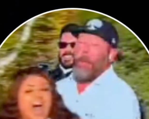 comedian-tackles-protestor-on-first-tee-at-netflix-cup,-in-case-you-were-wondering-just-how-chaotic-this-event-was