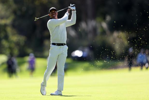 'Oh, definitely, I shanked it': Tiger Woods didn't hide from shocking moment at Riviera