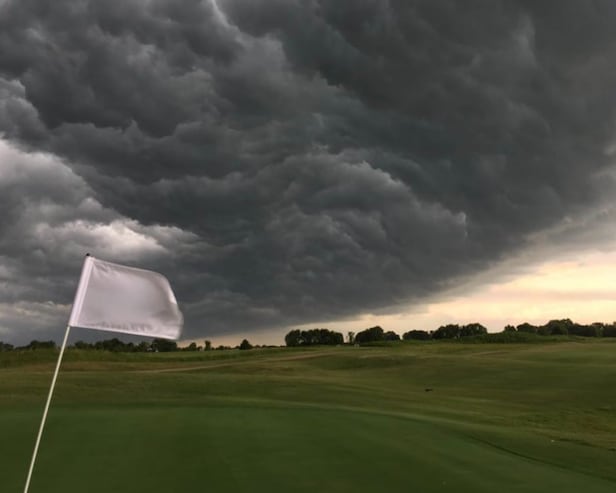 Man plays golf in hurricane because he couldn’t resist ‘SUPER HOT DEAL’