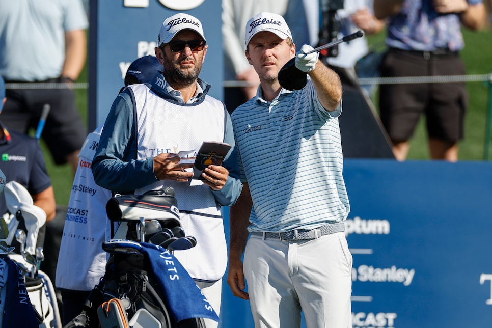 Training Class Process Icon A tour caddie explains the process of getting on a big-time bag and we ...