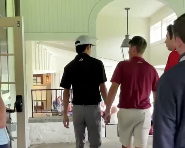 Here's what both U.S. Amateur finalists ate for lunch between 18s on Sunday at Merion