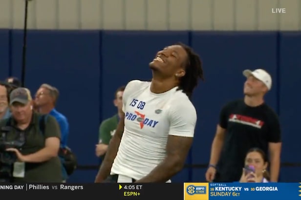 Anthony Richardson accidentally chucking one into the rafters might be ...