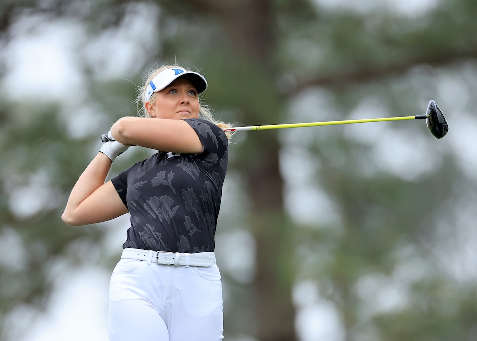 To win the Augusta National Women's Amateur, the first task is