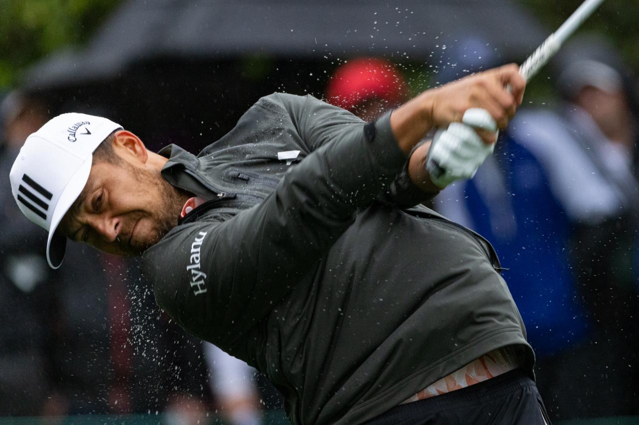 2023 Masters: Rain, wind and cold temps make for great Saturday photos