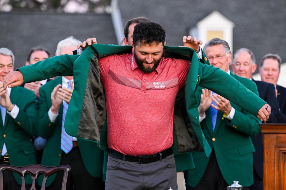  during the final round of the 2023 Masters Tournament held in Augusta, GA at Augusta National Golf Club on Sunday, April 9, 2023.