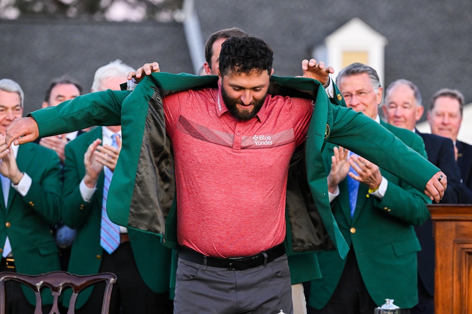  during the final round of the 2023 Masters Tournament held in Augusta, GA at Augusta National Golf Club on Sunday, April 9, 2023.
