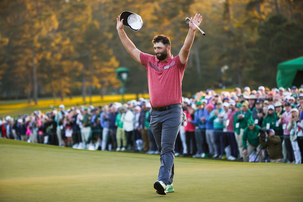  during the final round of the 2023 Masters Tournament held in Augusta, GA at Augusta National Golf Club on Sunday, April 9, 2023.
