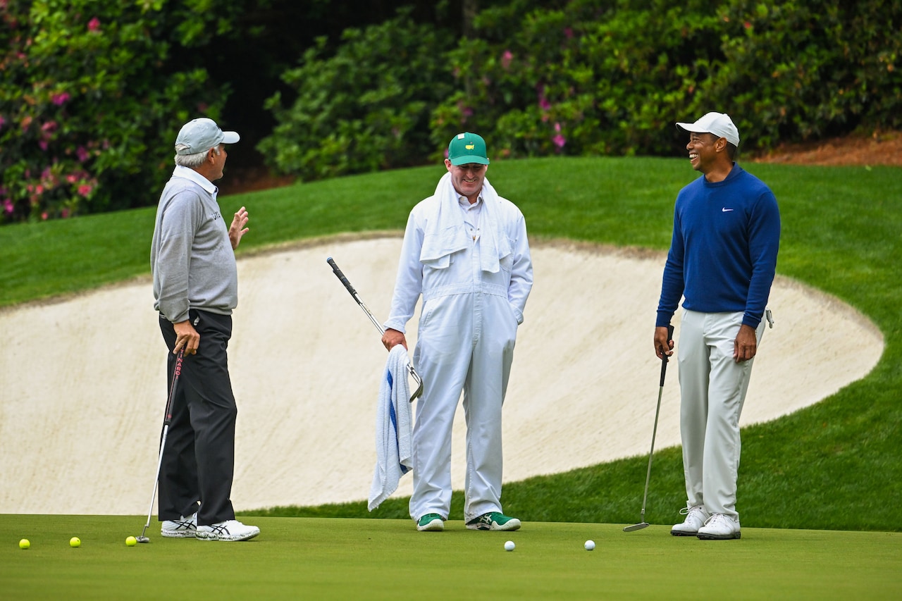 Masters 2023: Tiger Woods plays practice round with Rory McIlroy, Tom Kim  and Fred Couples, Golf News and Tour Information